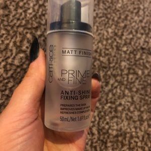 Setting and fixing spray